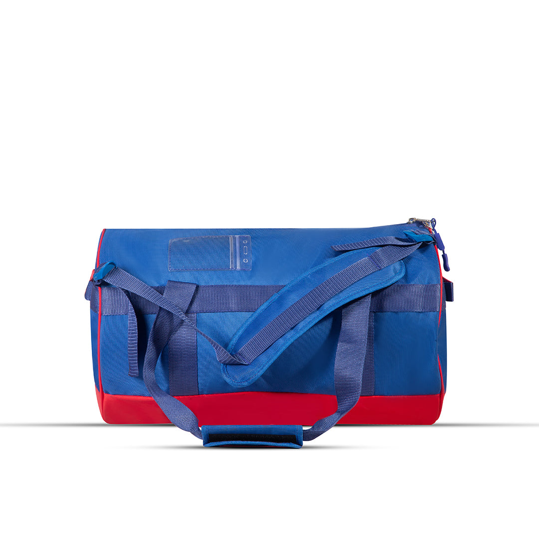 JOURNEY  DUFFEL BLUE / RED