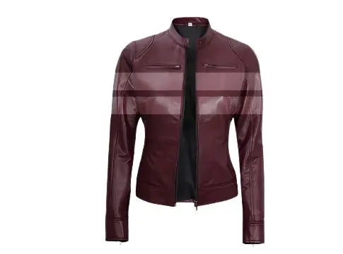 Streamlined Leather Jacket LUXE LEATHER