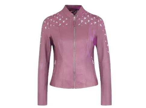 Leather jacket women