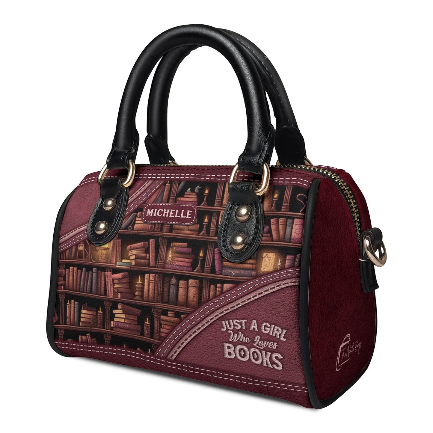 Just A Girl Who Loves Books Mini Satchel