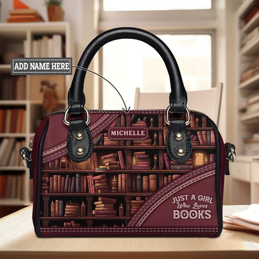 Just A Girl Who Loves Books Mini Satchel