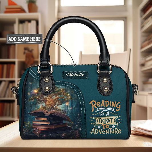 Reading Is A Ticket To Adventure Mini Satchel